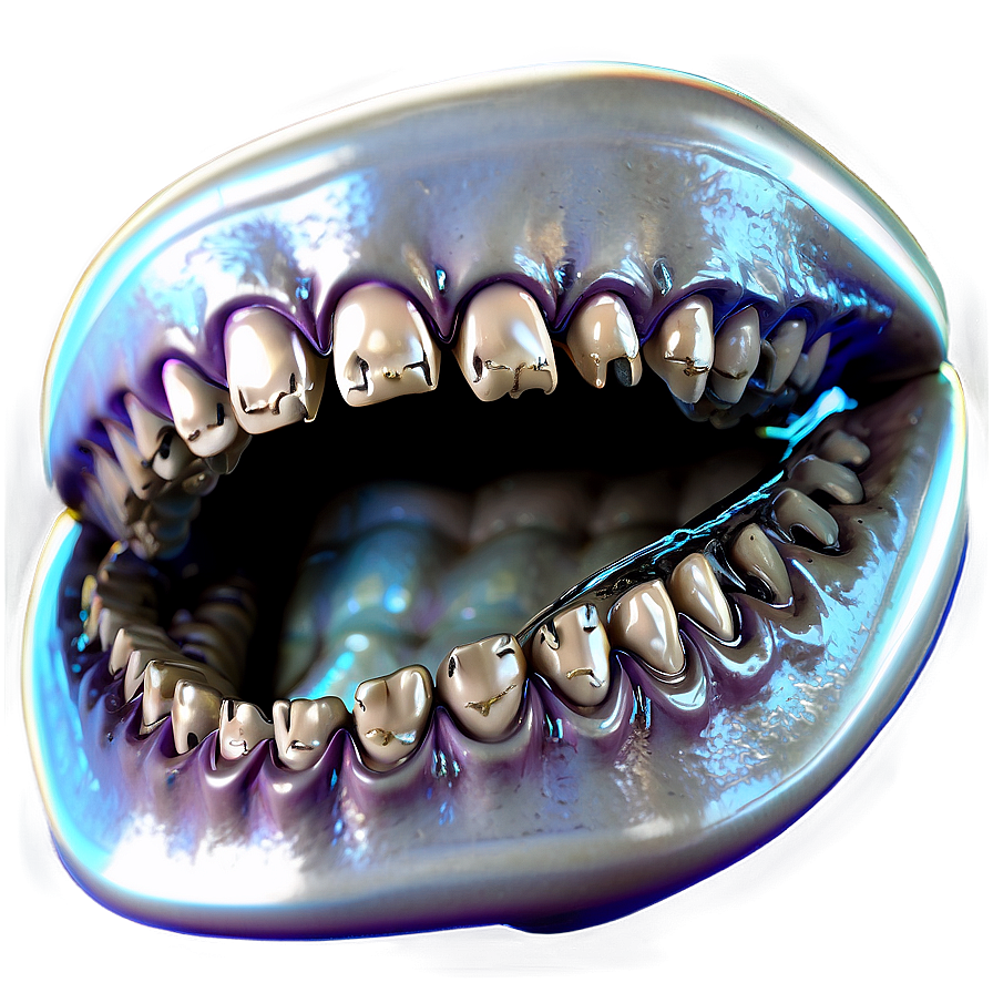 Spine-chilling Mouth Png Xdc55 PNG Image