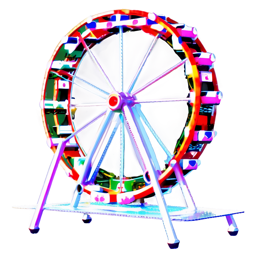 Spinning Ferris Wheel Animation Png 24 PNG Image