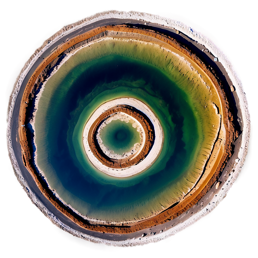 Spiral Jetty Aerial Png Ebp60 PNG Image