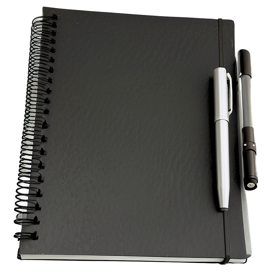 Spiral Notebook Bundle Png 06132024 PNG Image