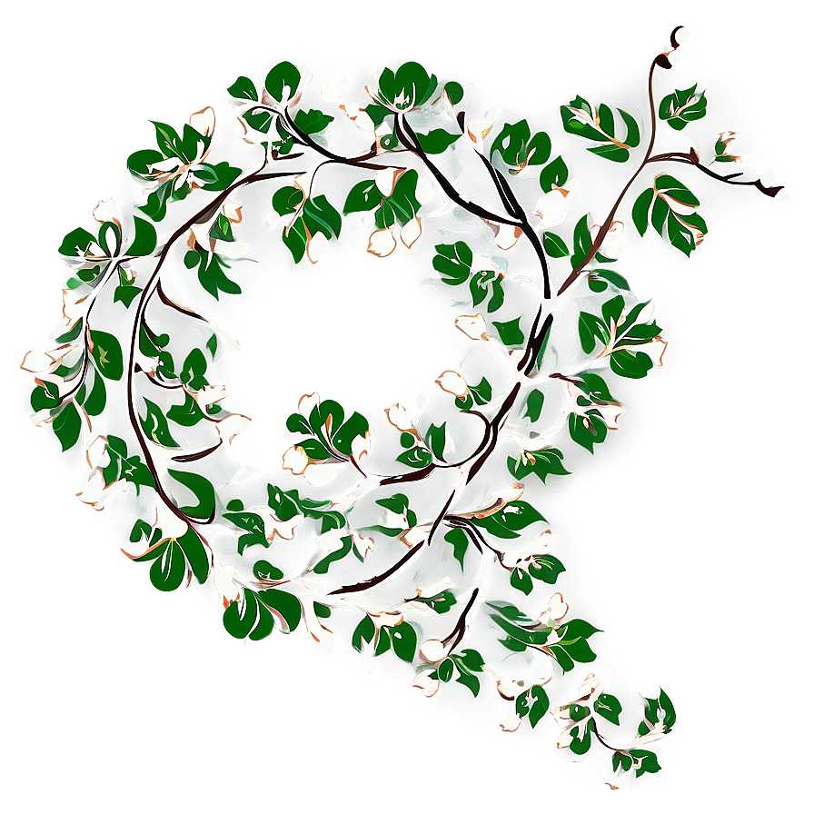 Spiral Vine Pattern Png 05042024 PNG Image