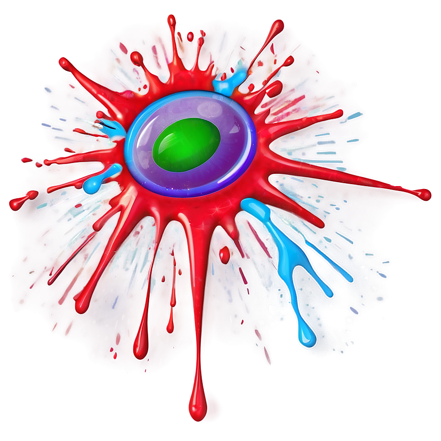 Splat B PNG Image