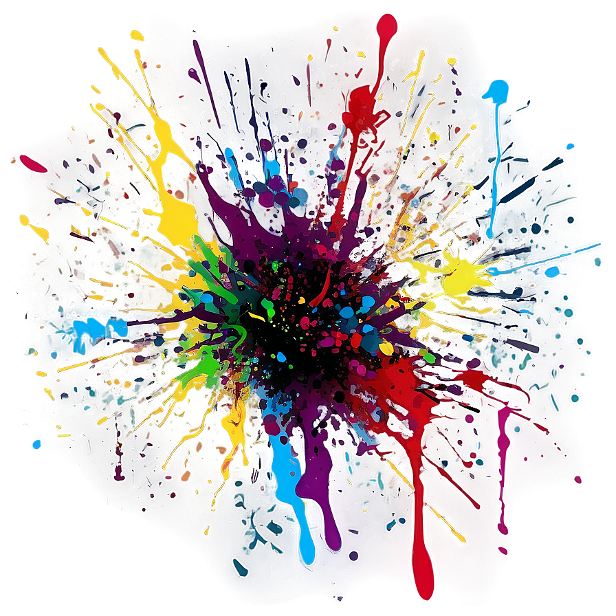 Splatter Abstract Lines Png Ewk79 PNG Image