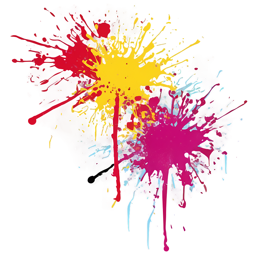 Splatter Art Splat Png 98 PNG Image