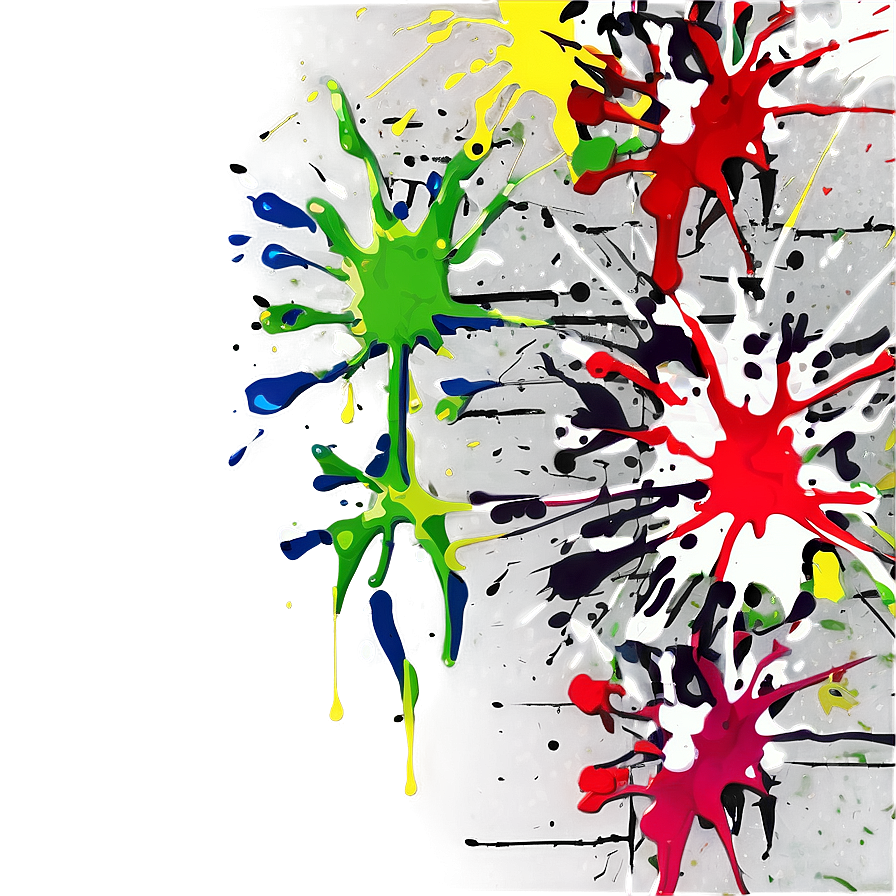 Splatter Graffiti Wall Png 61 PNG Image