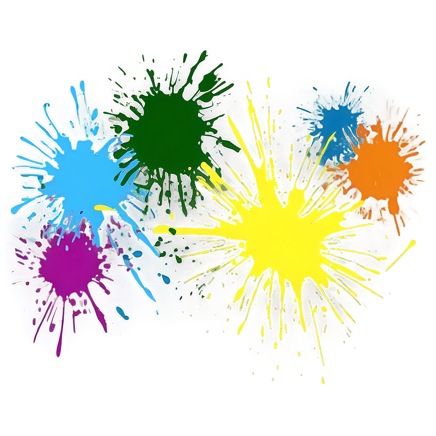 Splatter Paint Brush Strokes Png 05042024 PNG Image