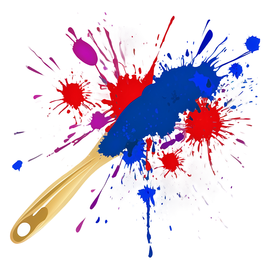 Splatter Paint Brush Strokes Png Wcf78 PNG Image