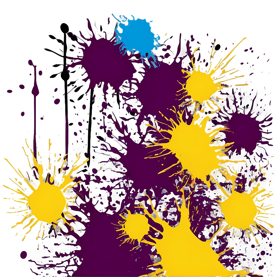 Splatter Paint Pattern Png Wgy78 PNG Image