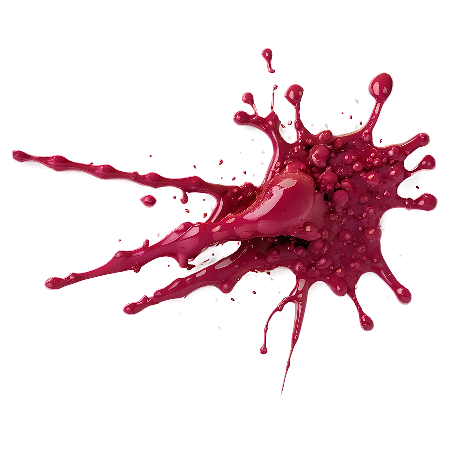 Splattered Red Ink Png Rma PNG Image