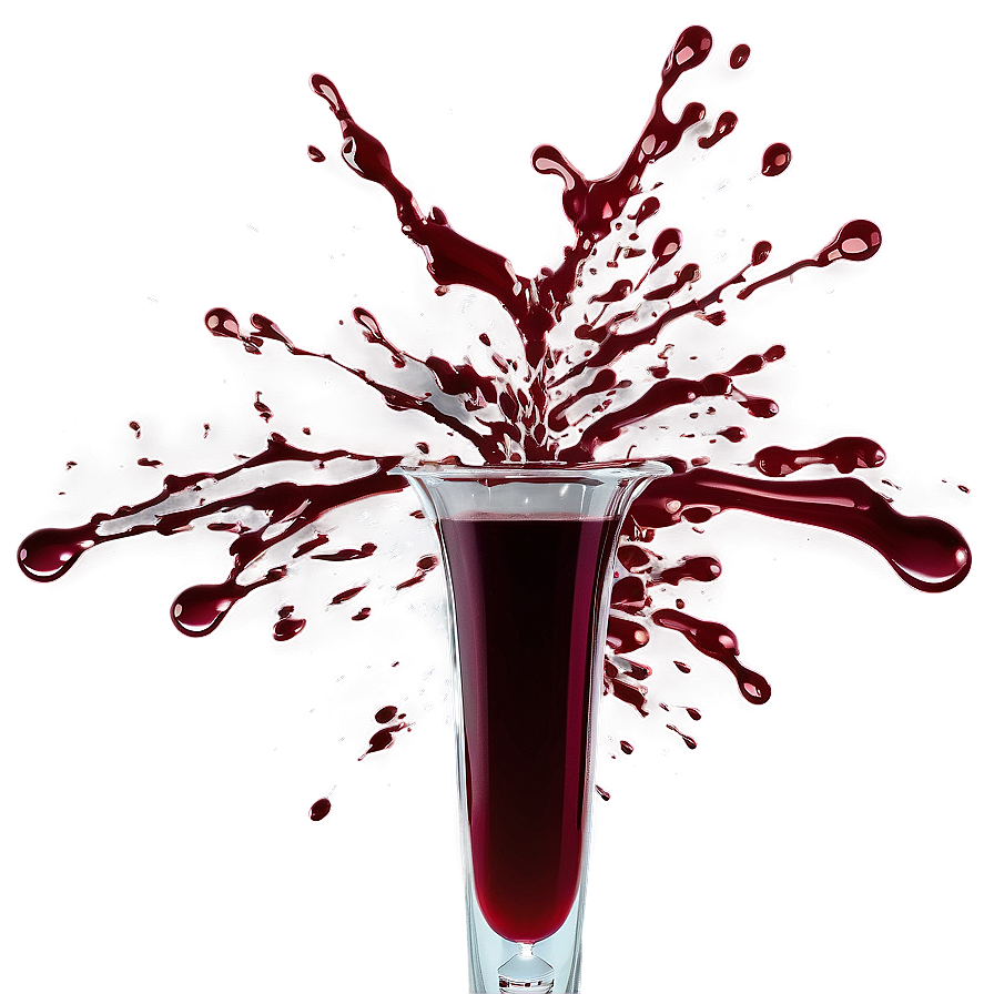 Splattered Wine Stain Png Xvm PNG Image