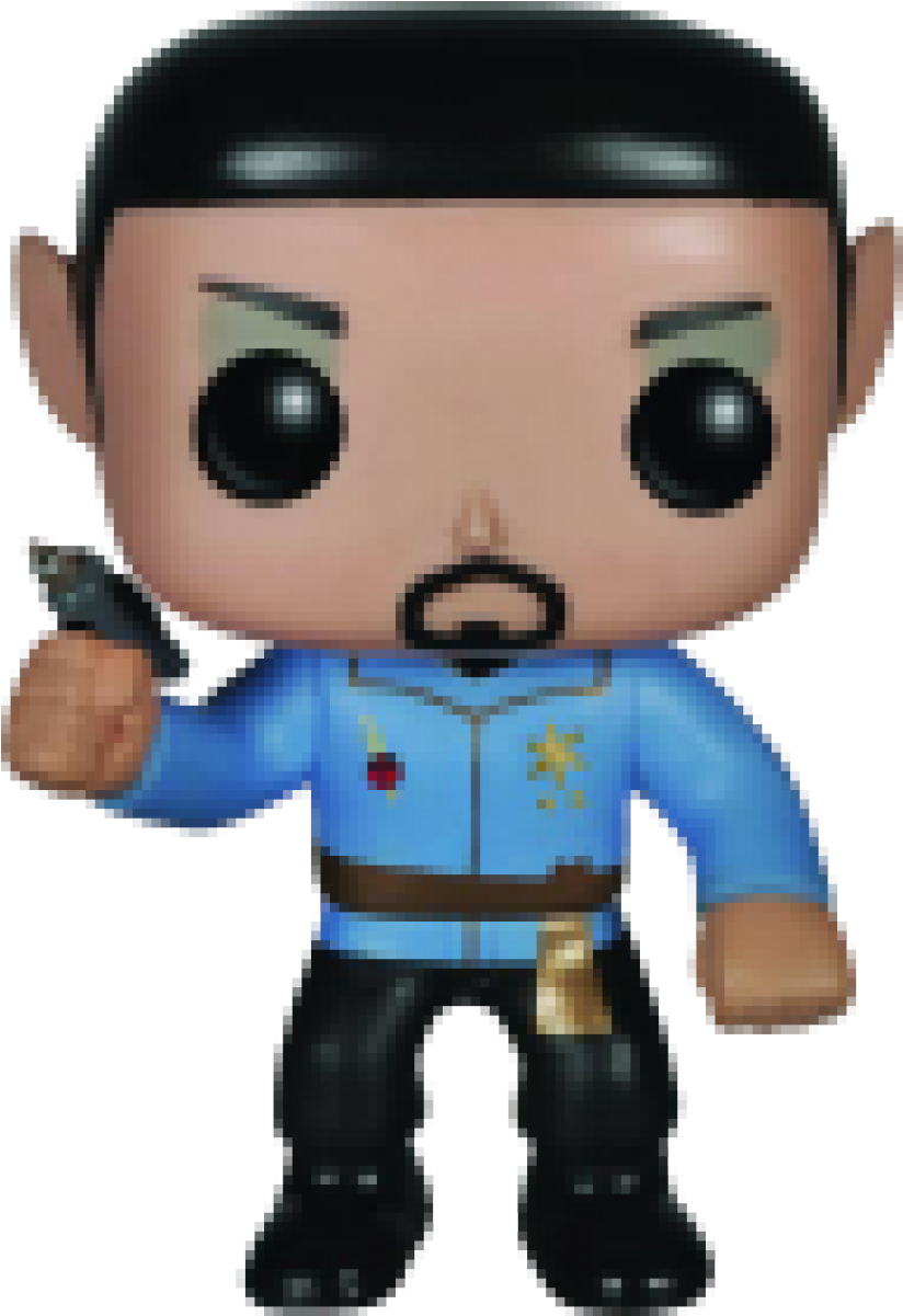 Spock Funko Pop Figure PNG Image