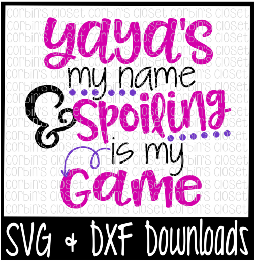 Spoiling Is My Game Graphic Design PNG Image