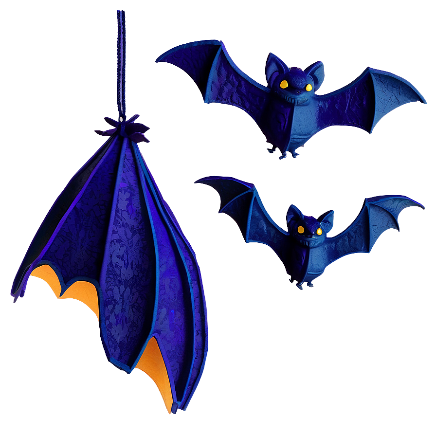 Spooky Bats Decoration Png Cbe11 PNG Image