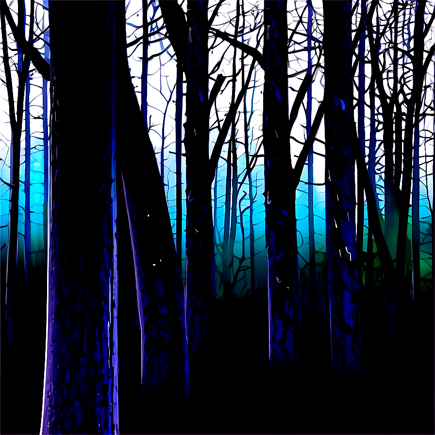 Spooky Halloween Forest Png 05032024 PNG Image