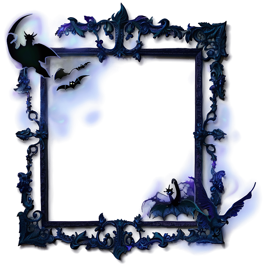 Spooky Halloween Frame Png 06202024 PNG Image