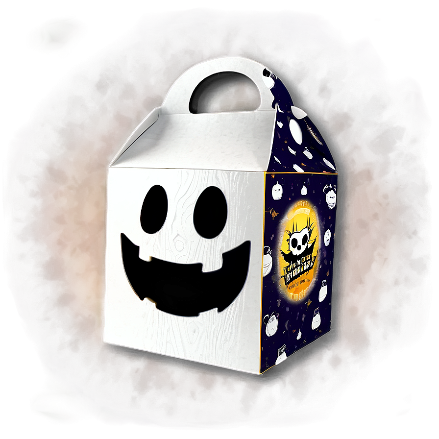 Spooky Halloween Happy Meal Box Png 06212024 PNG Image