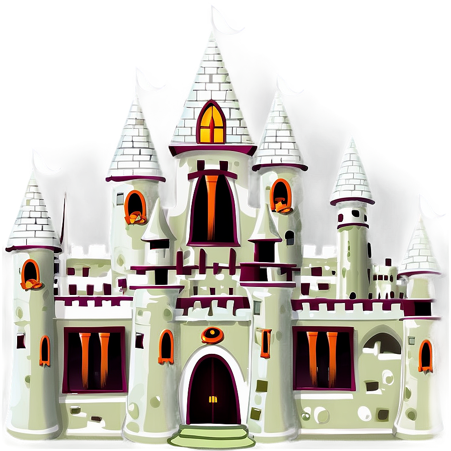 Spooky Haunted Castle Png Afm17 PNG Image