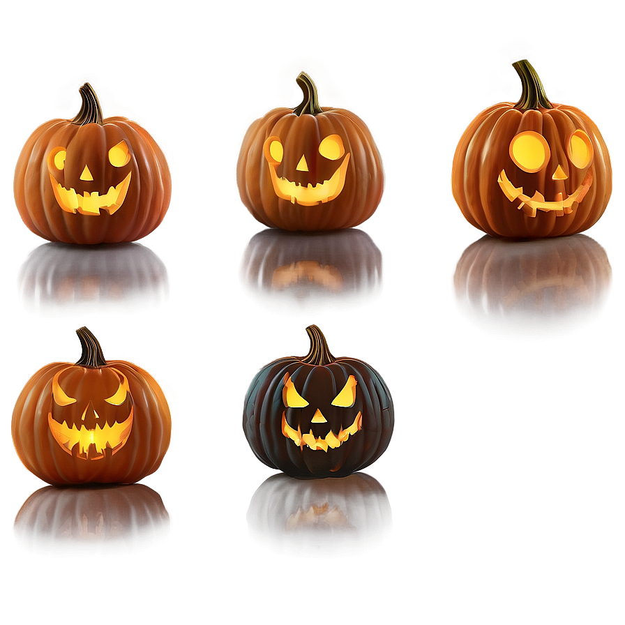 Spooky Pumpkin Carving Ideas Png Agl PNG Image