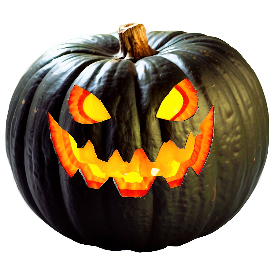 Spooky Pumpkin Face Png Gce PNG Image