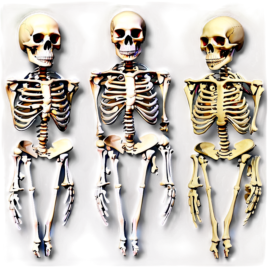 Spooky Skeleton Bones Png Qdk6 PNG Image