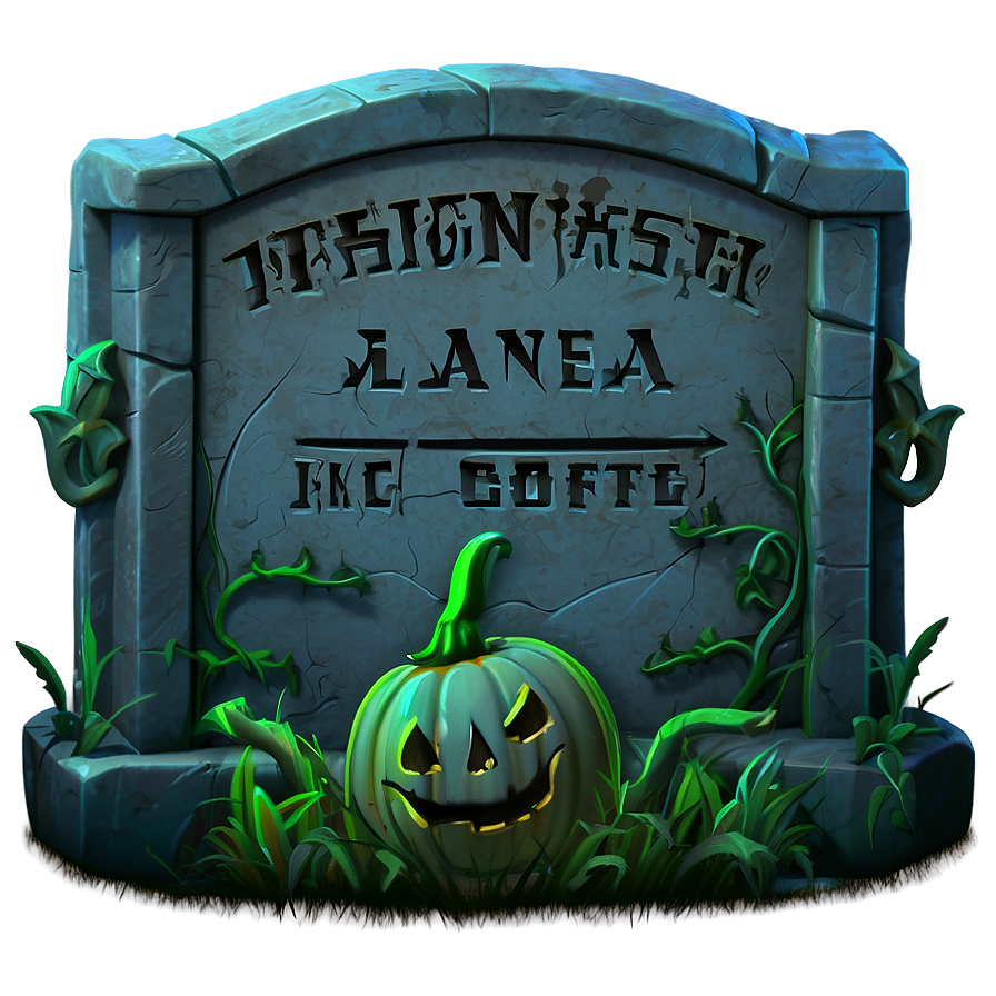 Spooky Tombstone Png Per PNG Image