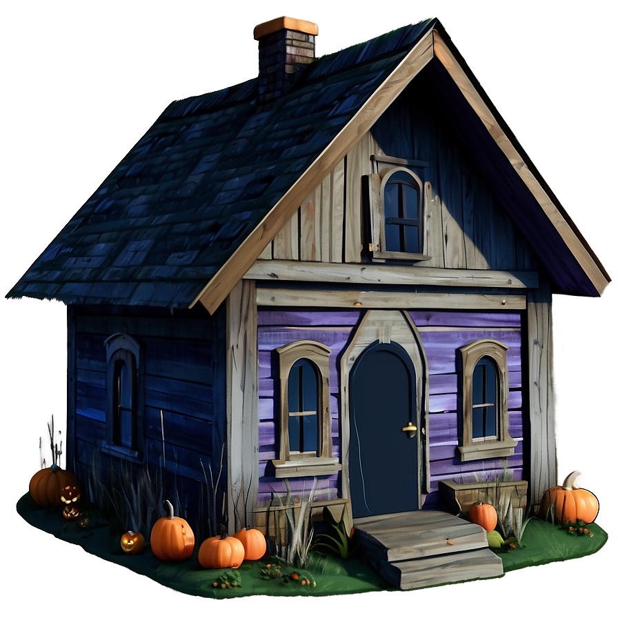 Spooky Witch House Png 11 PNG Image