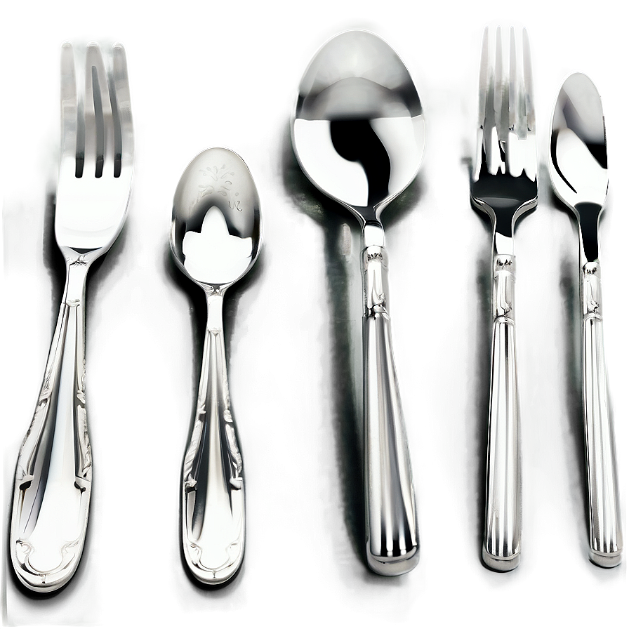 Spoon And Fork Collection Png Uuy PNG Image