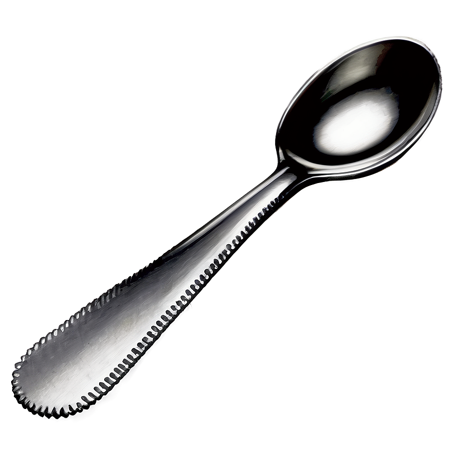 Spoon With Serrated Edge Png Rvp39 PNG Image