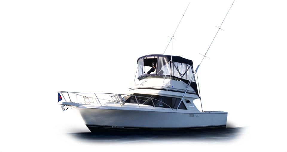 Sport Fishing Boat Isolatedon Water PNG Image