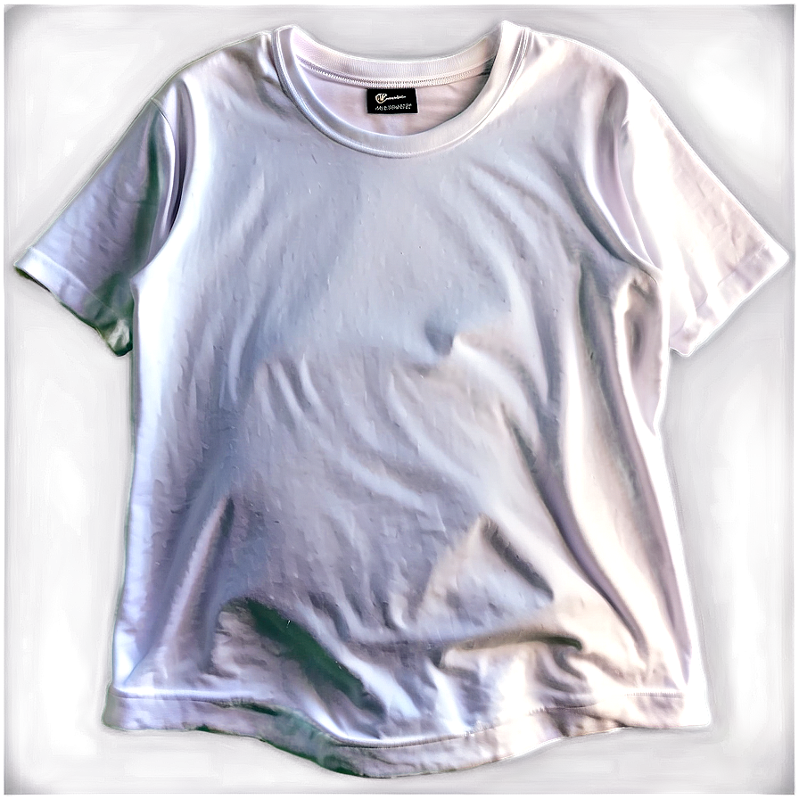 Sporty White T-shirt Png 05252024 PNG Image