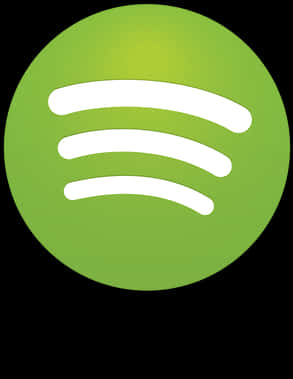 Spotify Logo Green Background PNG Image