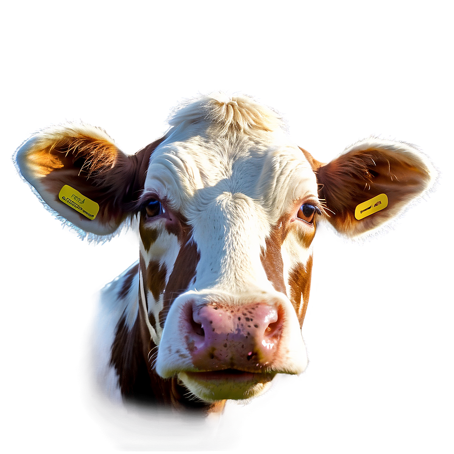 Spotted Cow Face Png 51 PNG Image