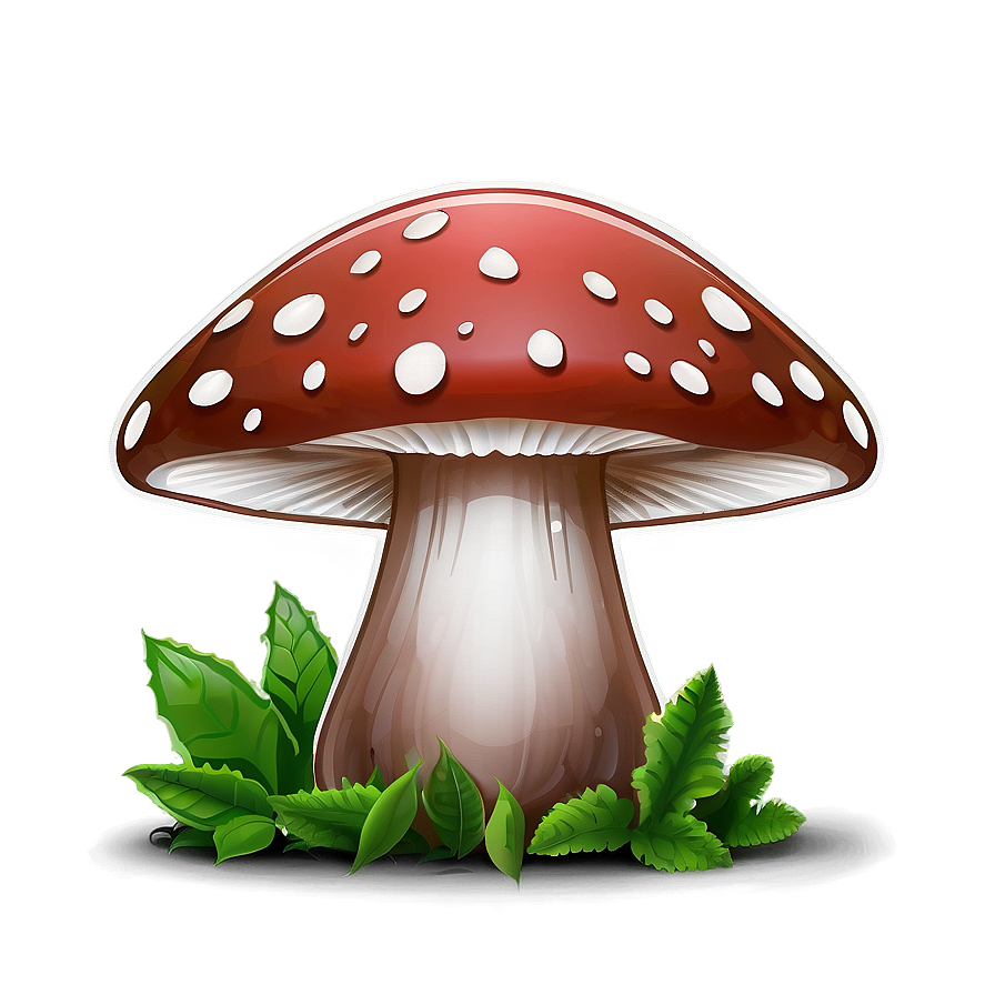 Spotted Mushroom Cartoon Png 06272024 PNG Image