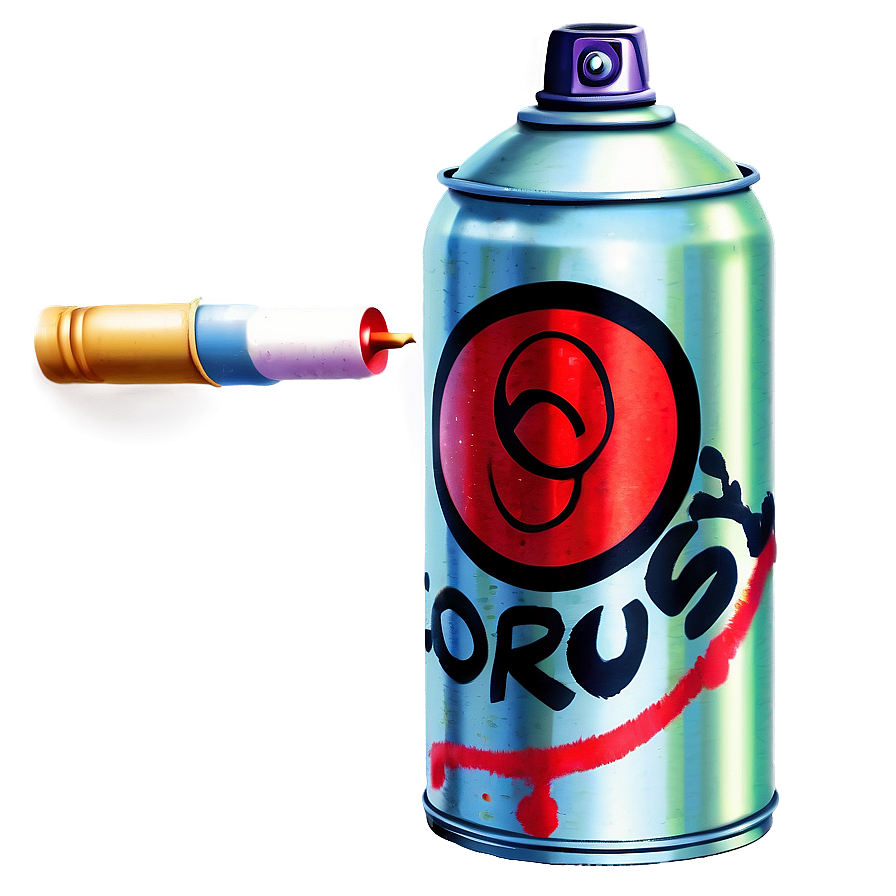 Spray Paint Can Art Png 05252024 PNG Image