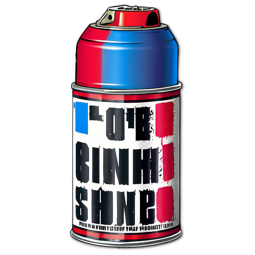 Spray Paint Can Art Png Bpk26 PNG Image