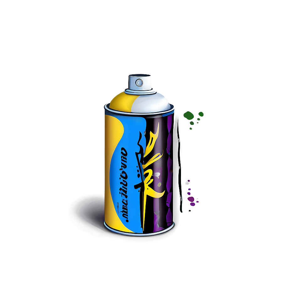 Spray Paint Can Vector Png Cap PNG Image