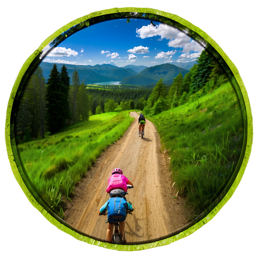 Spring Biking Trails Png Pgw34 PNG Image