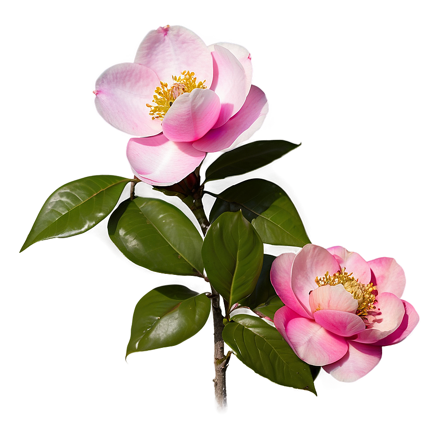 Spring Camellia Bloom Png 06272024 PNG Image