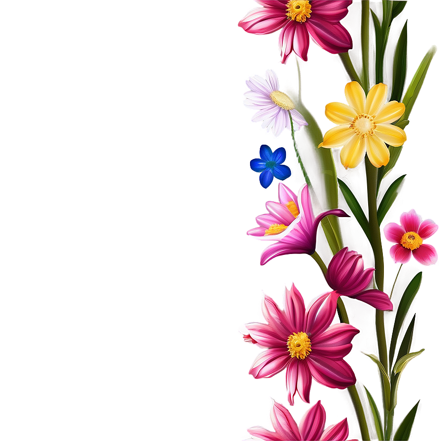 Spring Floral Pattern Png 37 PNG Image