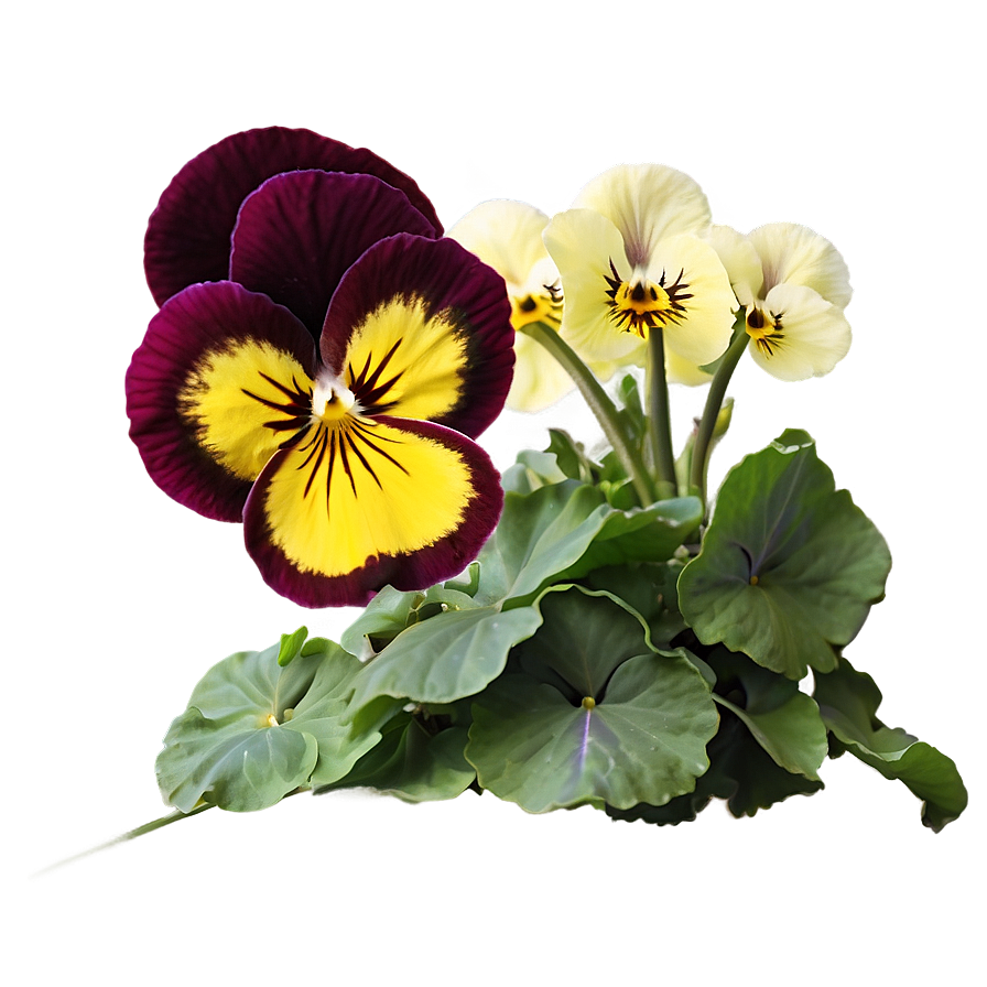 Spring Pansy Png 24 PNG Image