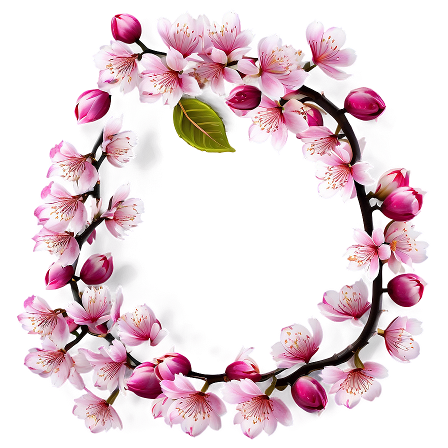 Spring Sakura Petals Png 42 PNG Image