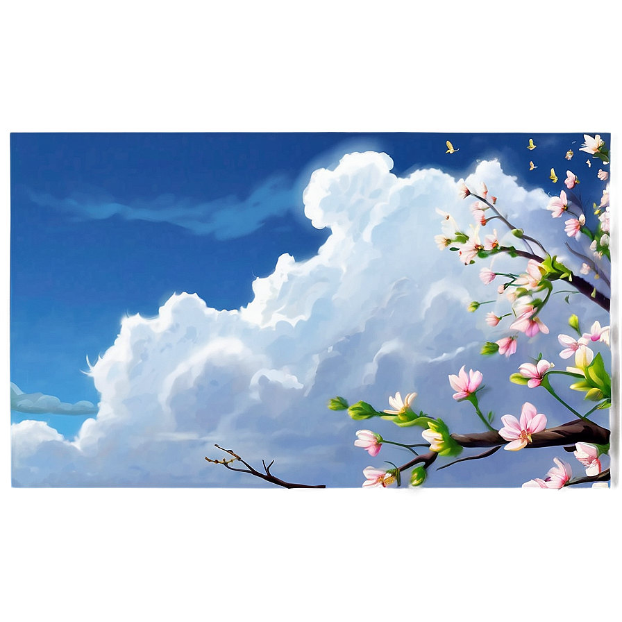 Spring Sky Png Htr PNG Image