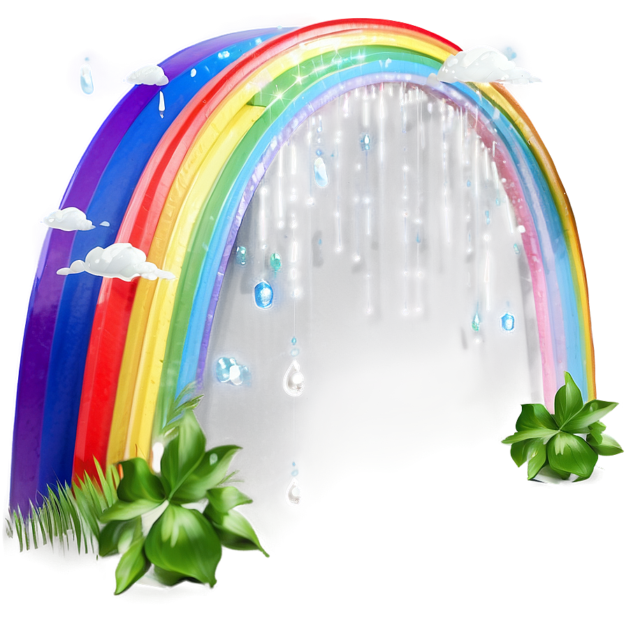 Springtime Rainbow Png Ksw PNG Image