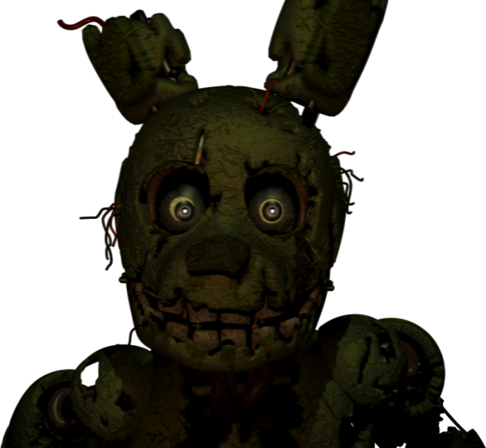 Springtrap_ Closeup_ Portrait PNG Image