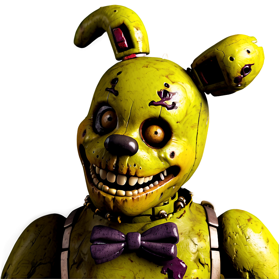 Springtrap Creepy Smile Png Byw78 PNG Image