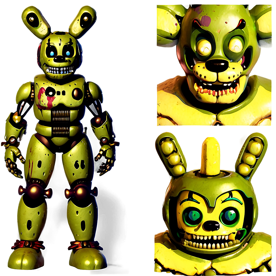 Springtrap Fan Art Png 05252024 PNG Image