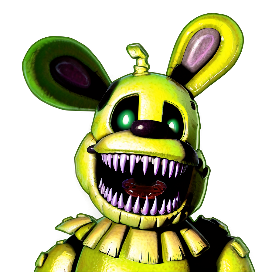 Springtrap Fan Art Png Hla87 PNG Image