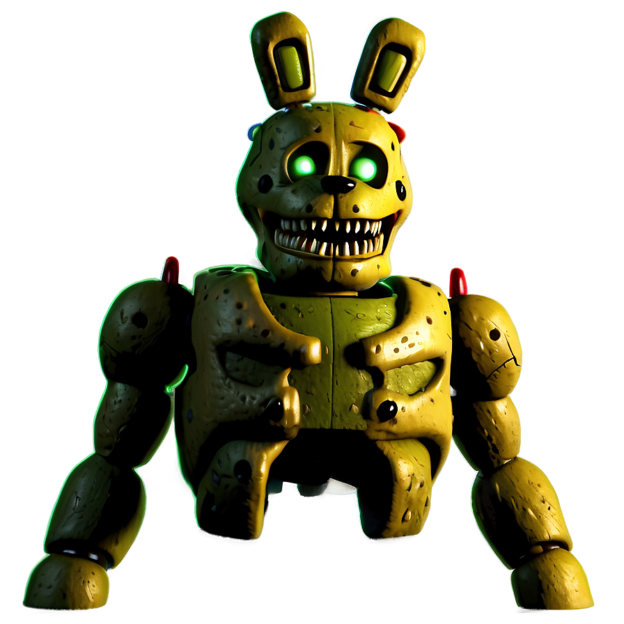 Springtrap In Action Png 42 PNG Image