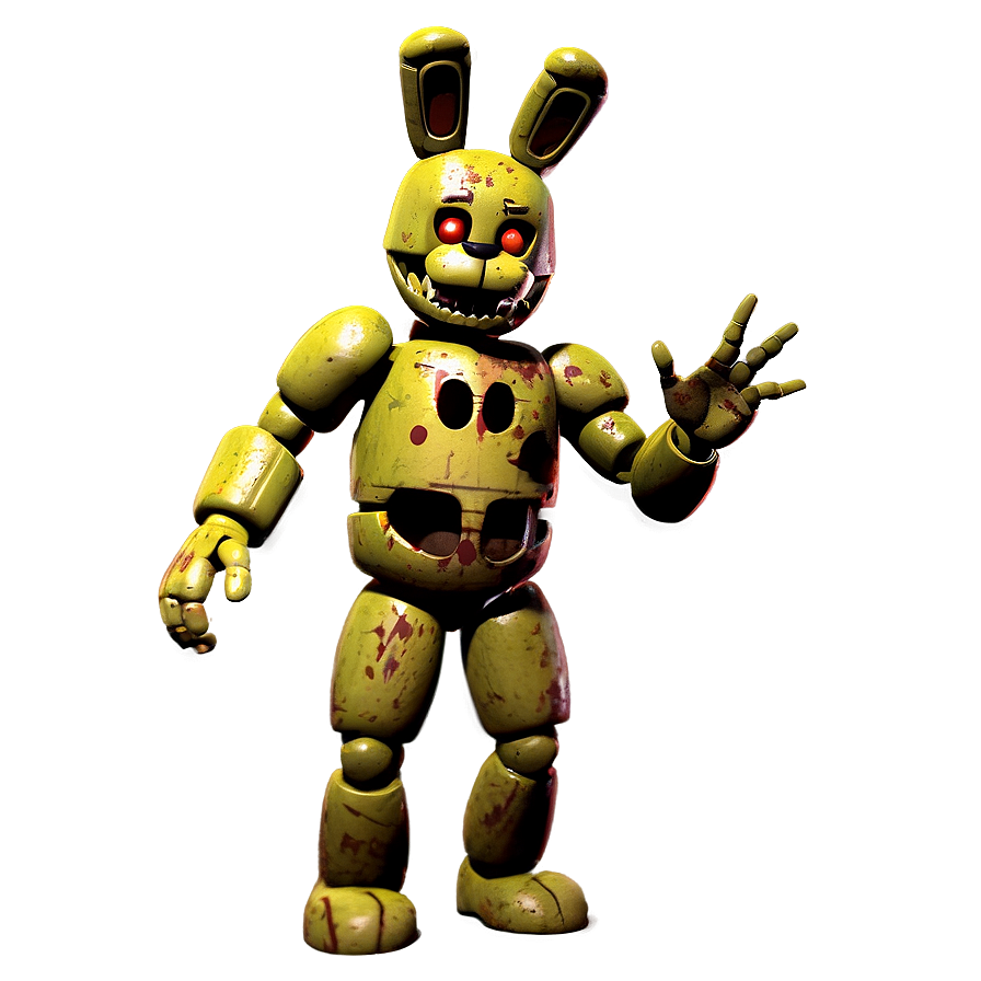 Springtrap In Action Png Swq PNG Image