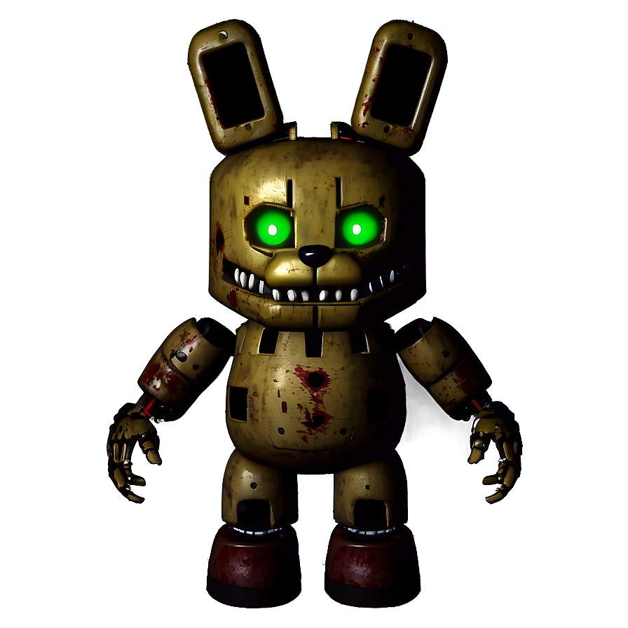 Springtrap In Game Snapshot Png 05252024 PNG Image